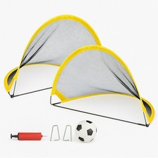 2x Kids Football Goal 60x40cm